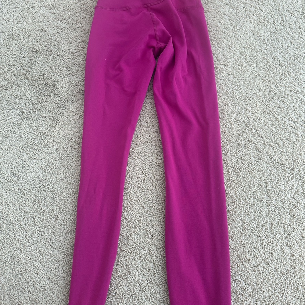 Lululemon Ripened Raspberry Wunder Train Leggings - Picture 2 of 2